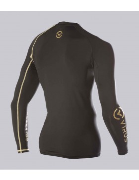 Bio Ceramic Long Sleeve Compression V-Neck (Au2)