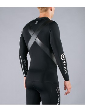 Stay Cool Long Sleeve X-Form Compression V-Neck (Co12X)