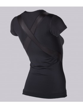 Stay Cool Short Sleeve X-Form Compression V-Neck (ECo11X)