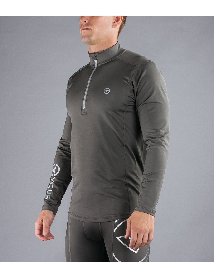 Stay Warm Long Sleeve Functional Fit Half Zip (SiO4)