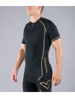 Bio Ceramic Short Sleeve X-Form Compression V-Neck (Au7x)