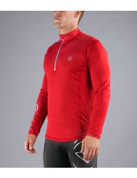 Stay Warm Long Sleeve Functional Fit Half Zip (SiO4)